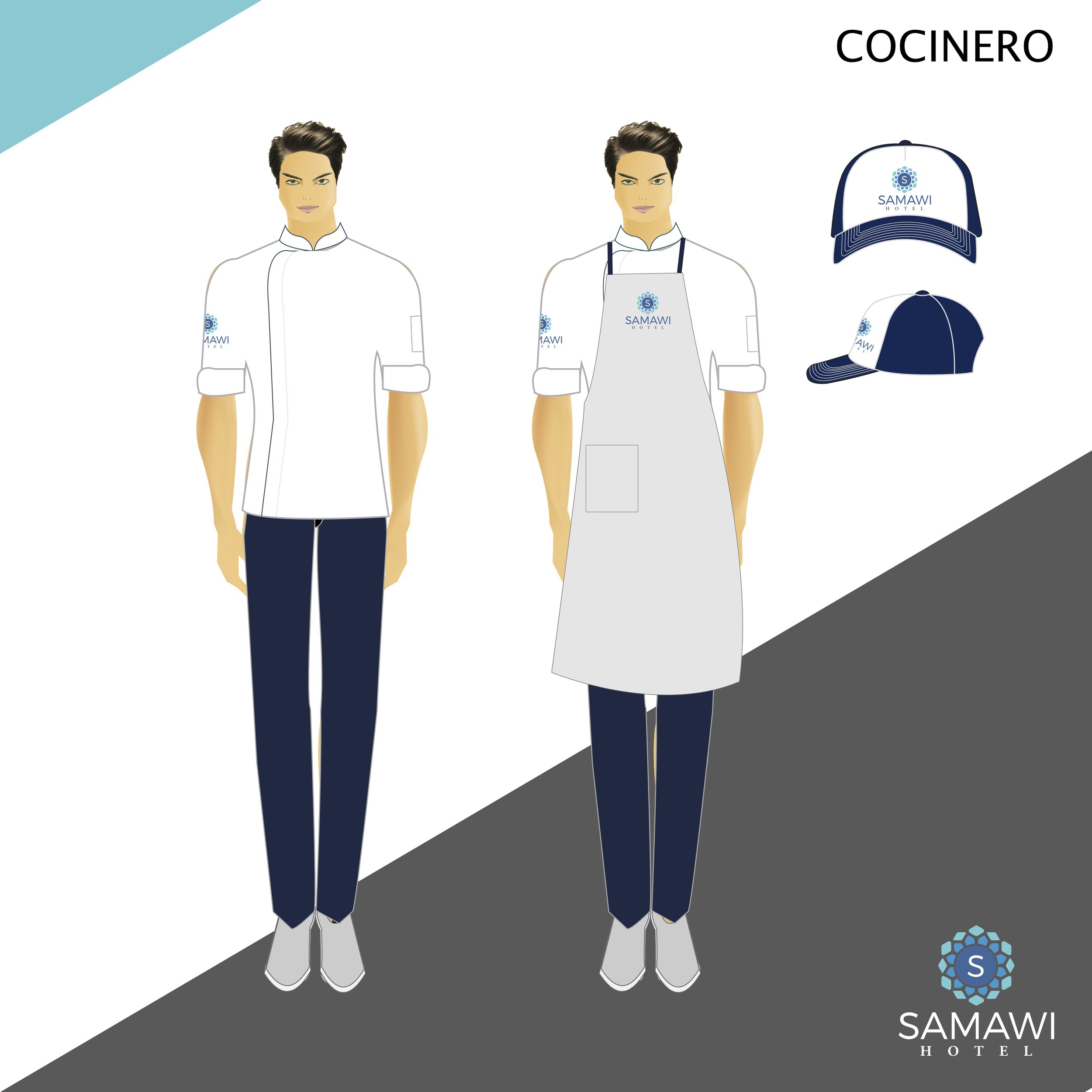 Dotación de Uniformes de Chef