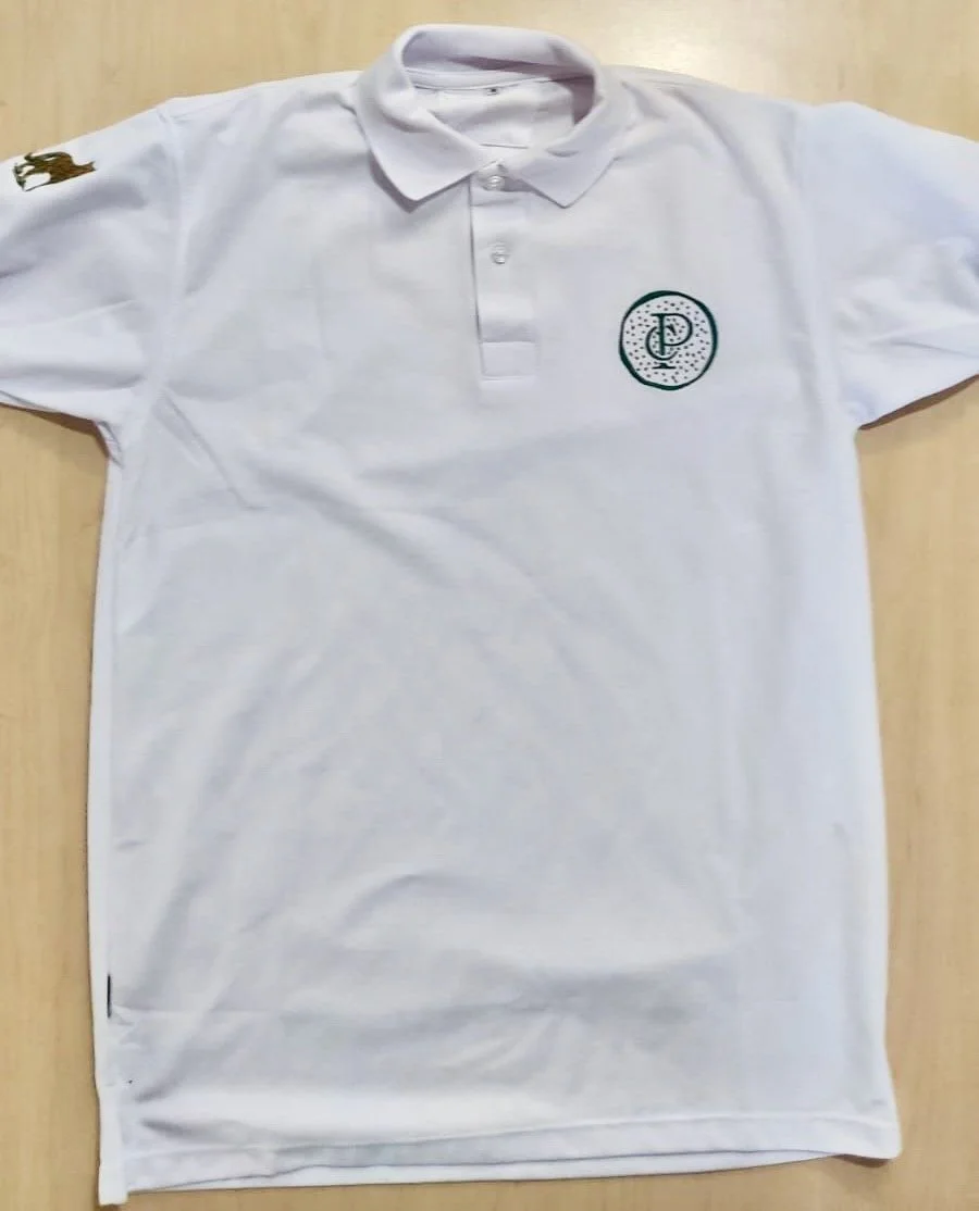 Camiseta Polo Piqué Blanca
