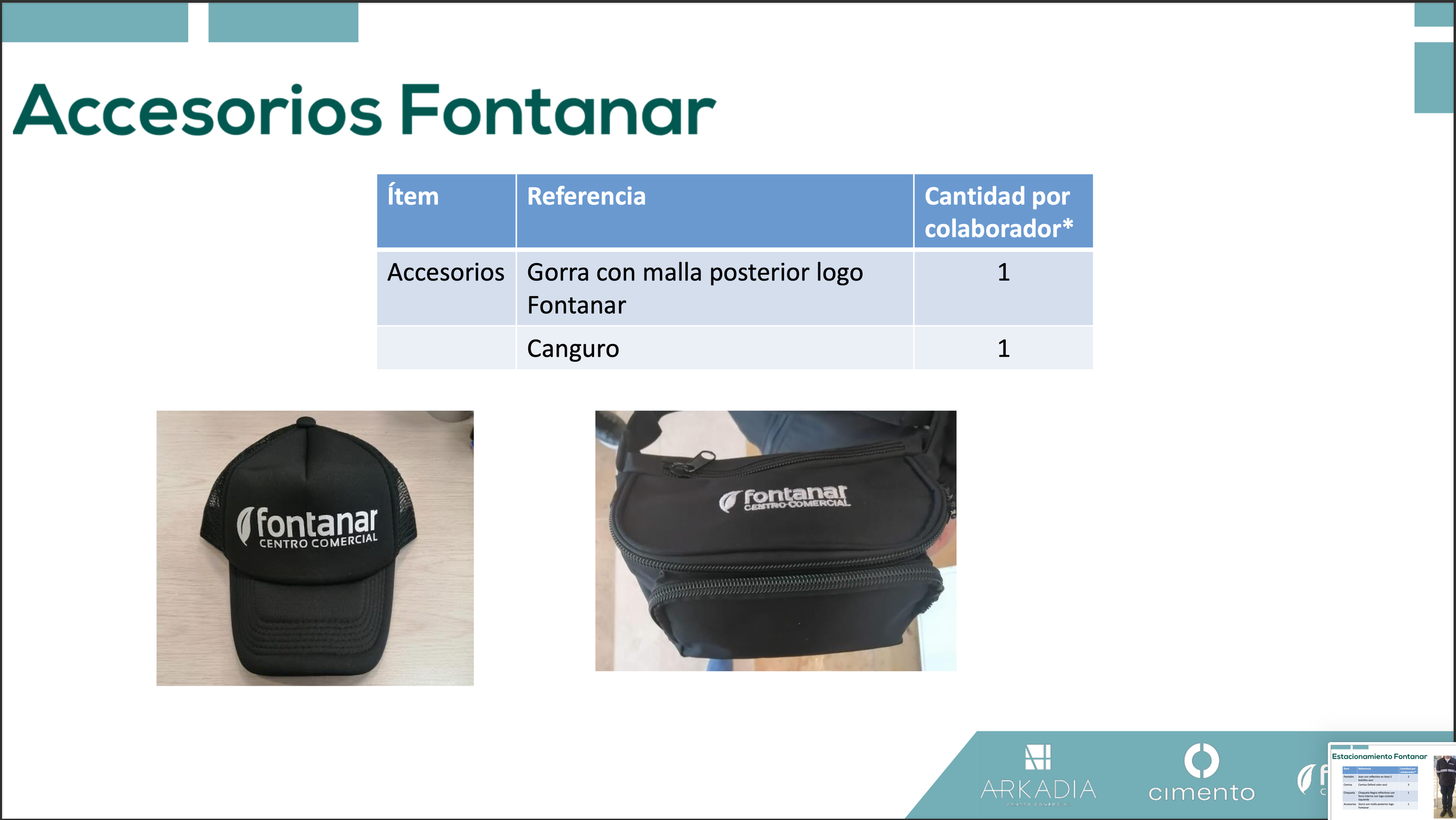 Fontanar | Accesorios