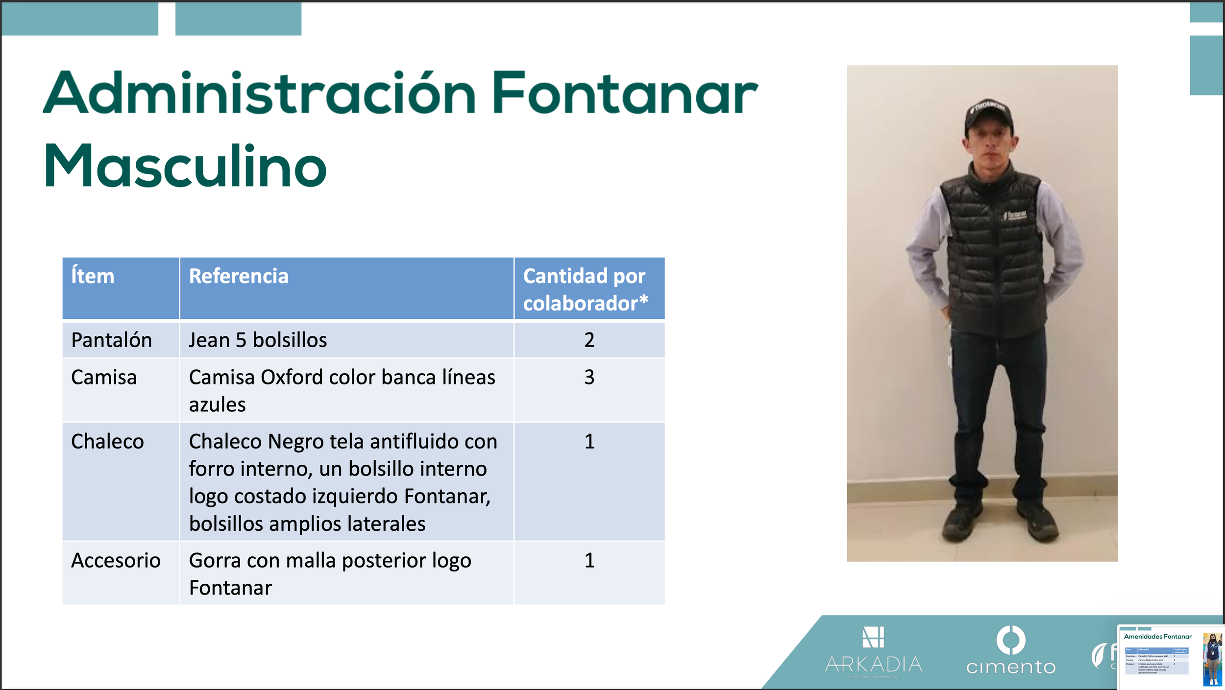 Fontanar | Administrativo Hombres