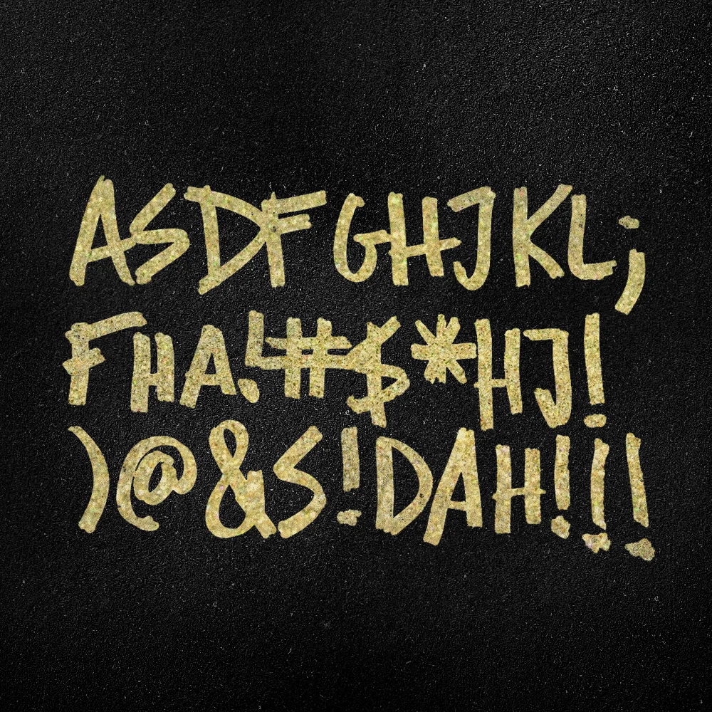  11.18.14 Gold glitter keyboard word vomit? Accurate. 