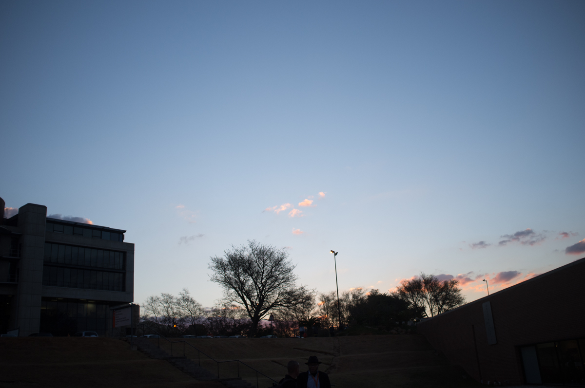 Sunset over UJ