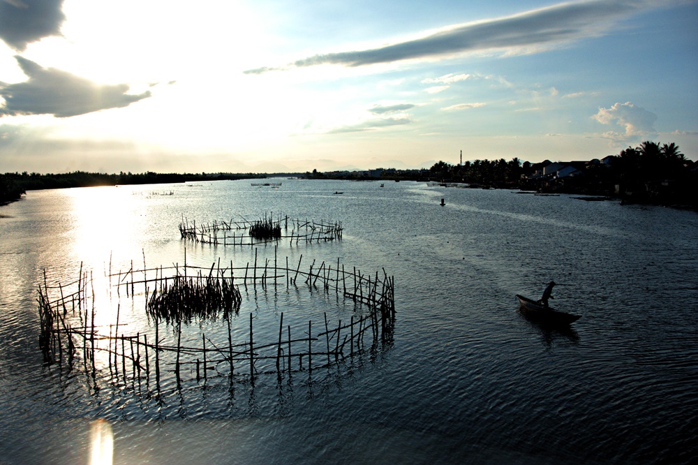 Fishermen in Hoi An, Vietnam. Summer, 2015
