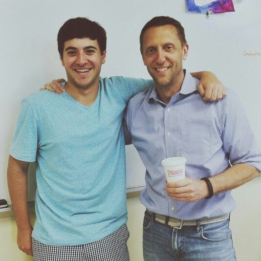 Josh and Mr. Oppel
