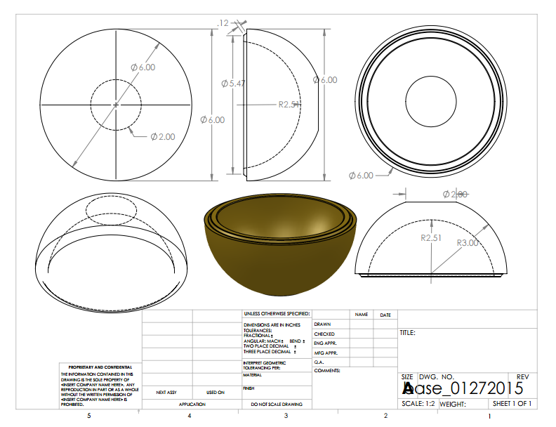 Mortar 3D Design