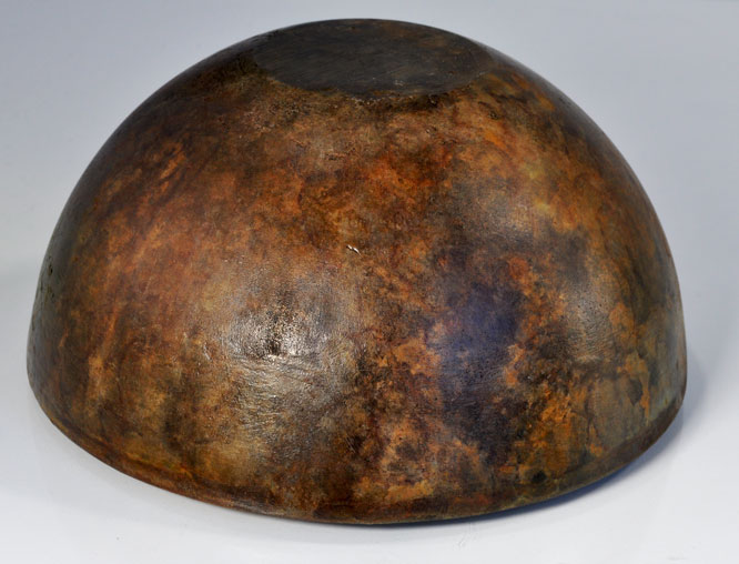 Meteorite Cast bronze, lost wax method 6 inches diameter by 3 inches tall