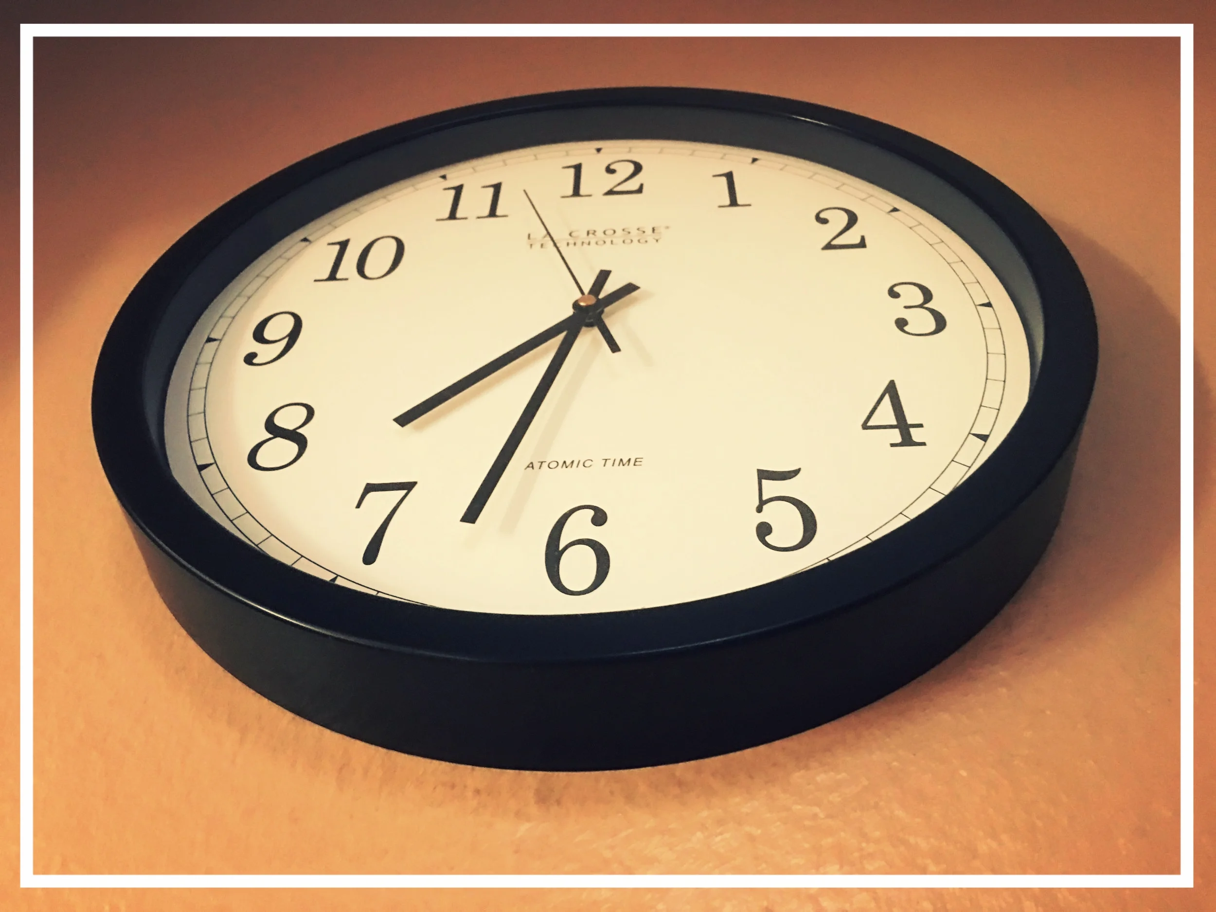 Time: Managing Our Most-Precious Commodity