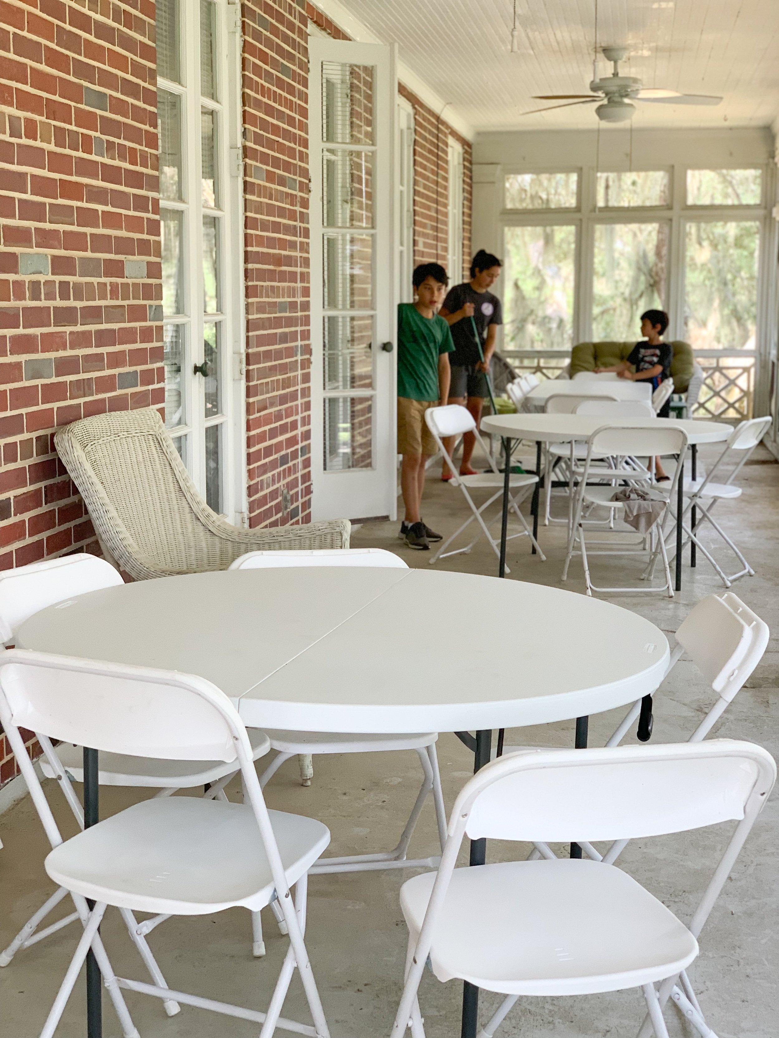 Hosting 100+ for Fellowship after Church