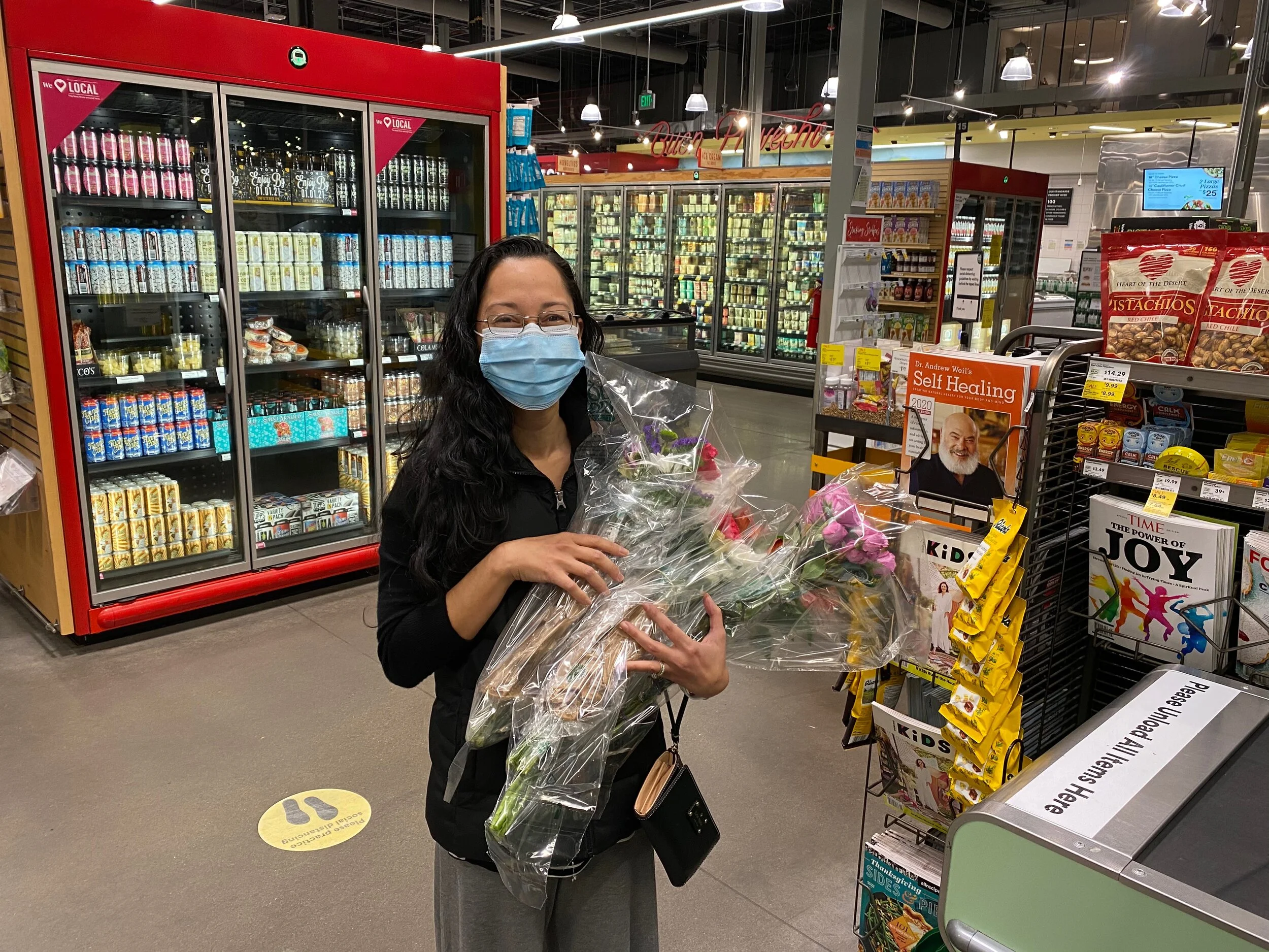 Love and Flowers for Fellow Humans Like Lupe