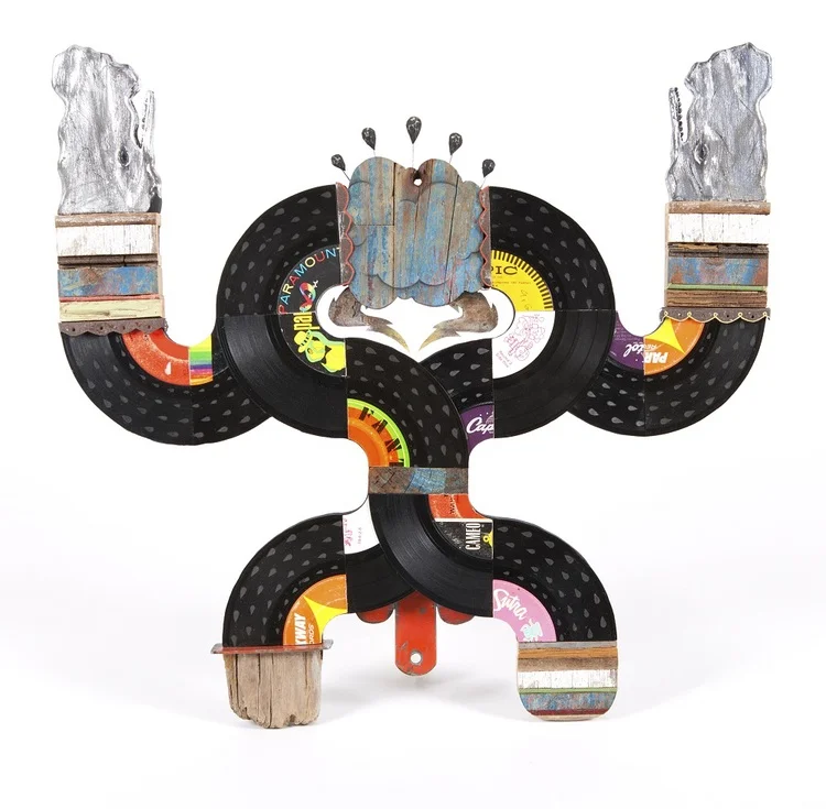 Wade Mickley "Vulnerable Species" Mixed Media