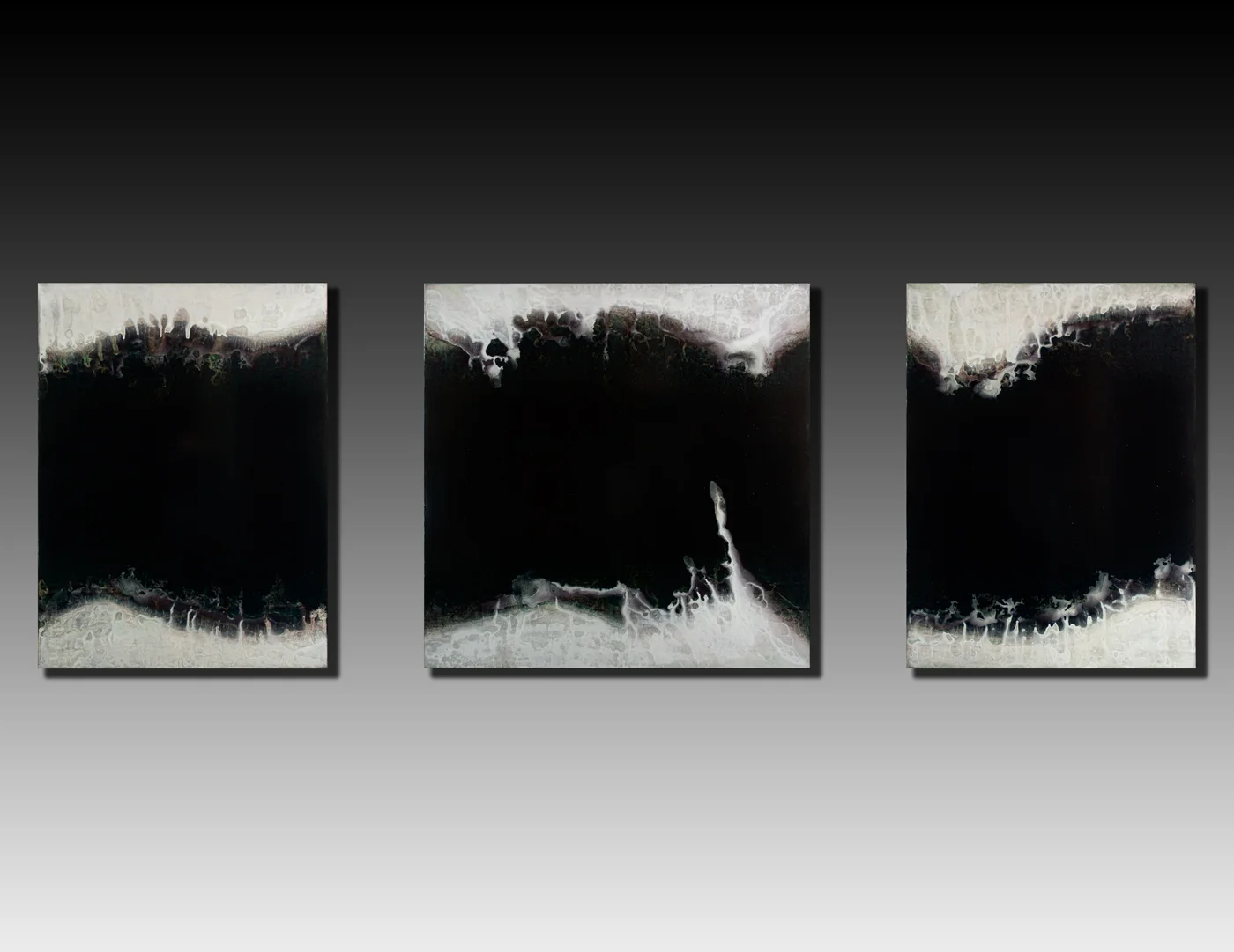Shaun Whiteside - 2015 Gulf triptych 48x144 inches