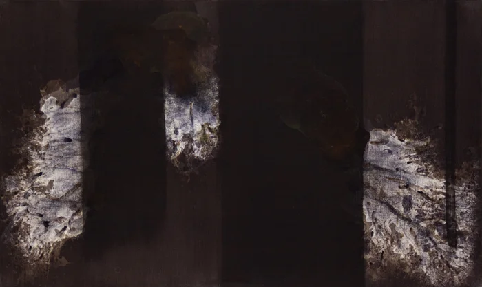 Shaun Whiteside - 2014 Elegy to the US Republic no 04 -after Motherwell- 36x60 inches