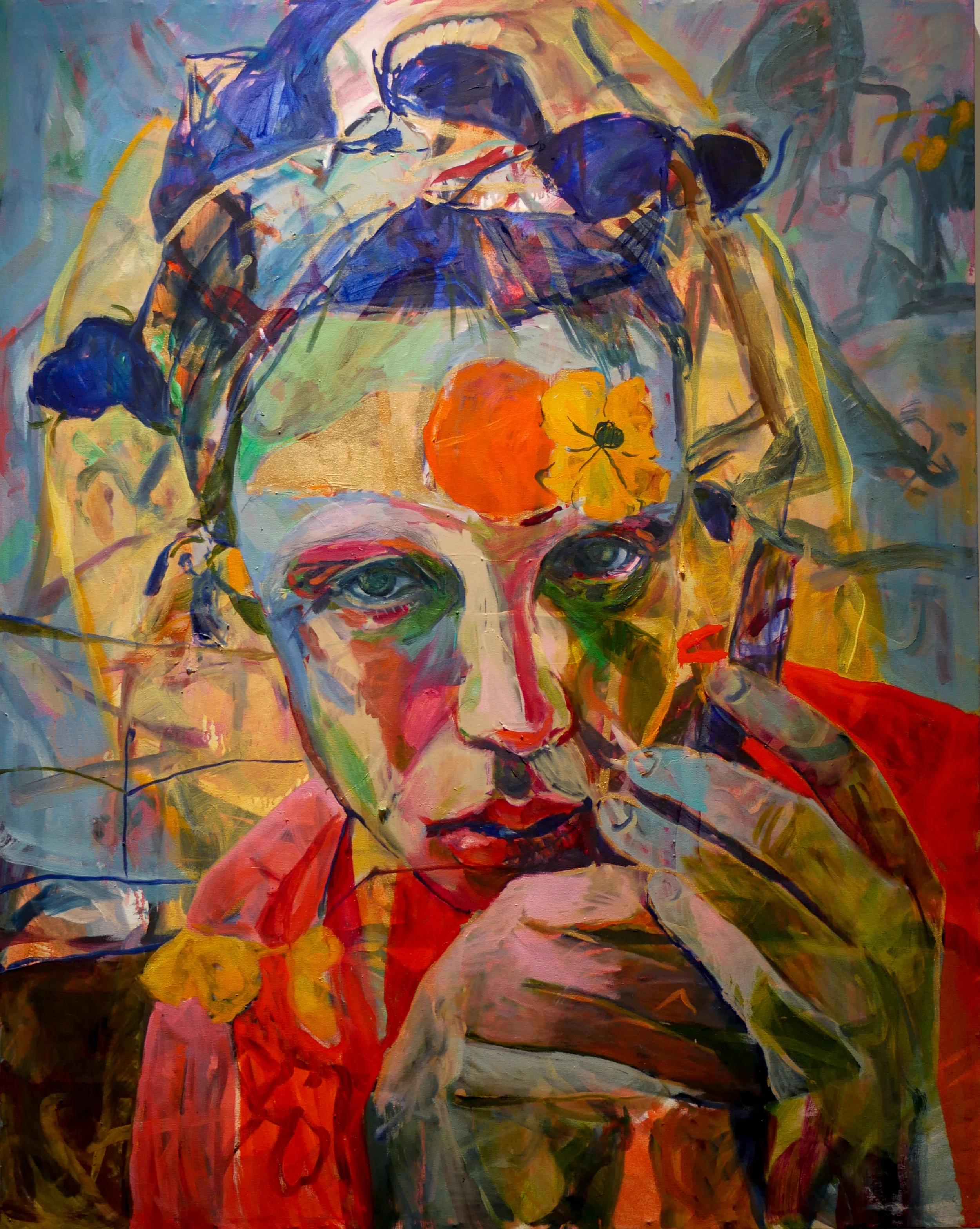 Caroline Absher Ode to Tim oil on canvas