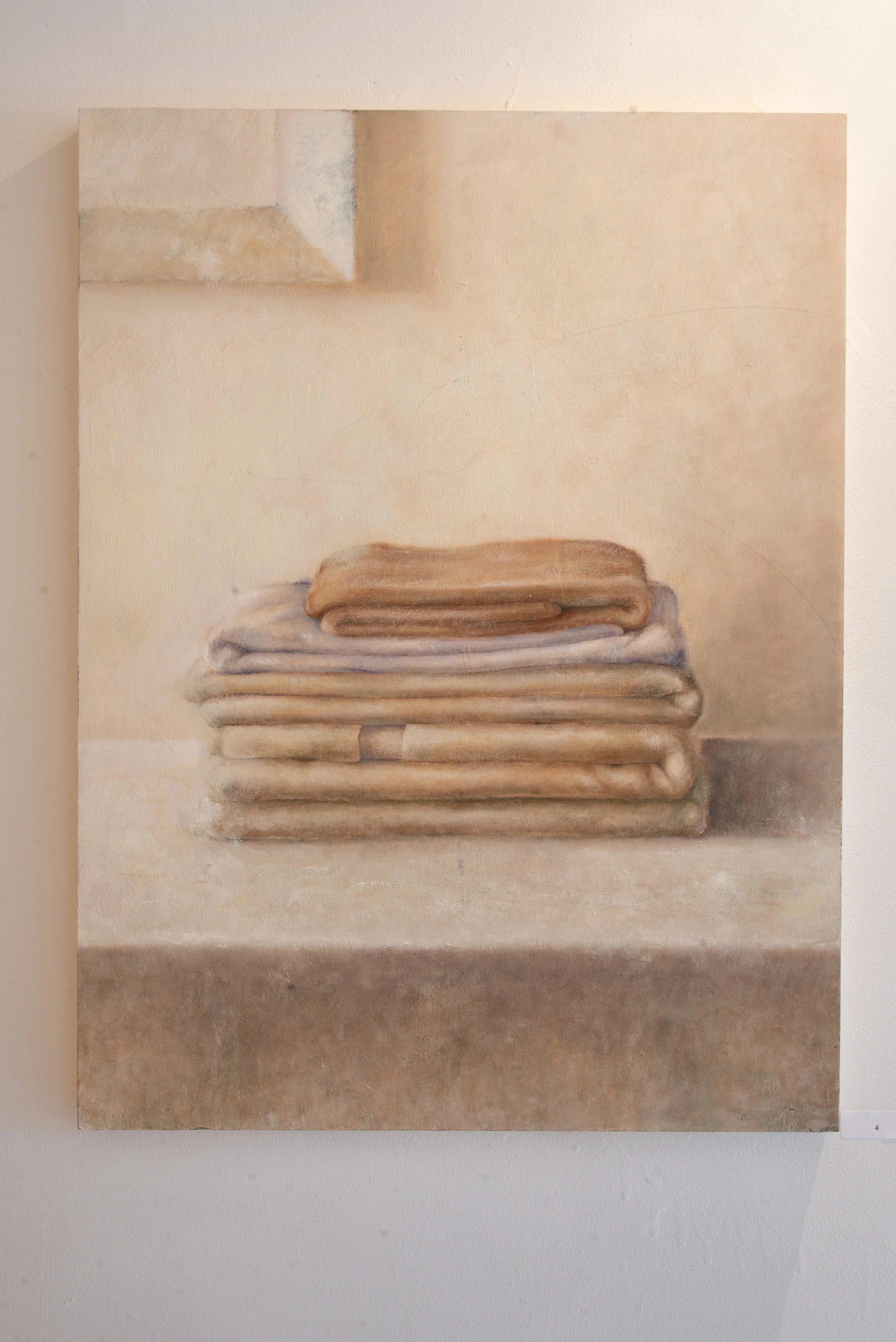 Andrew Shears Mom’s Hands oil on board