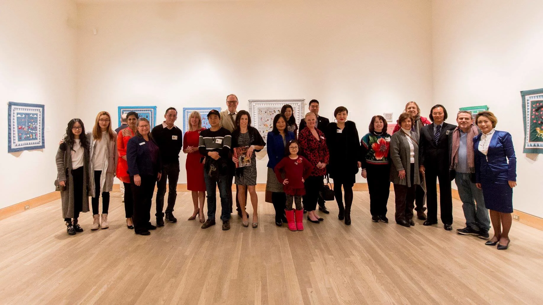 The Opening Reception for Arts of Asia and the Peninsula Fine Arts Center