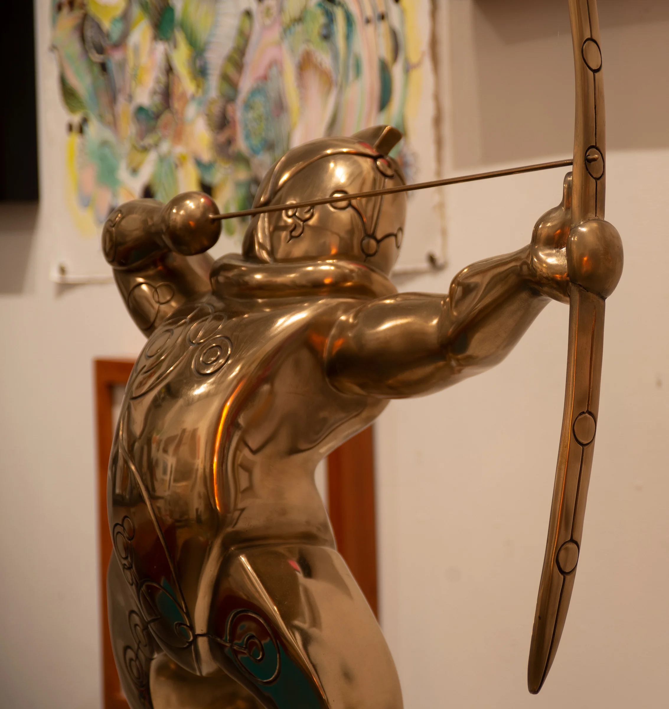 Merrilee Cleveland , Orion , ca. 2017, Cast Bronze, 27 × 10 × 27 in