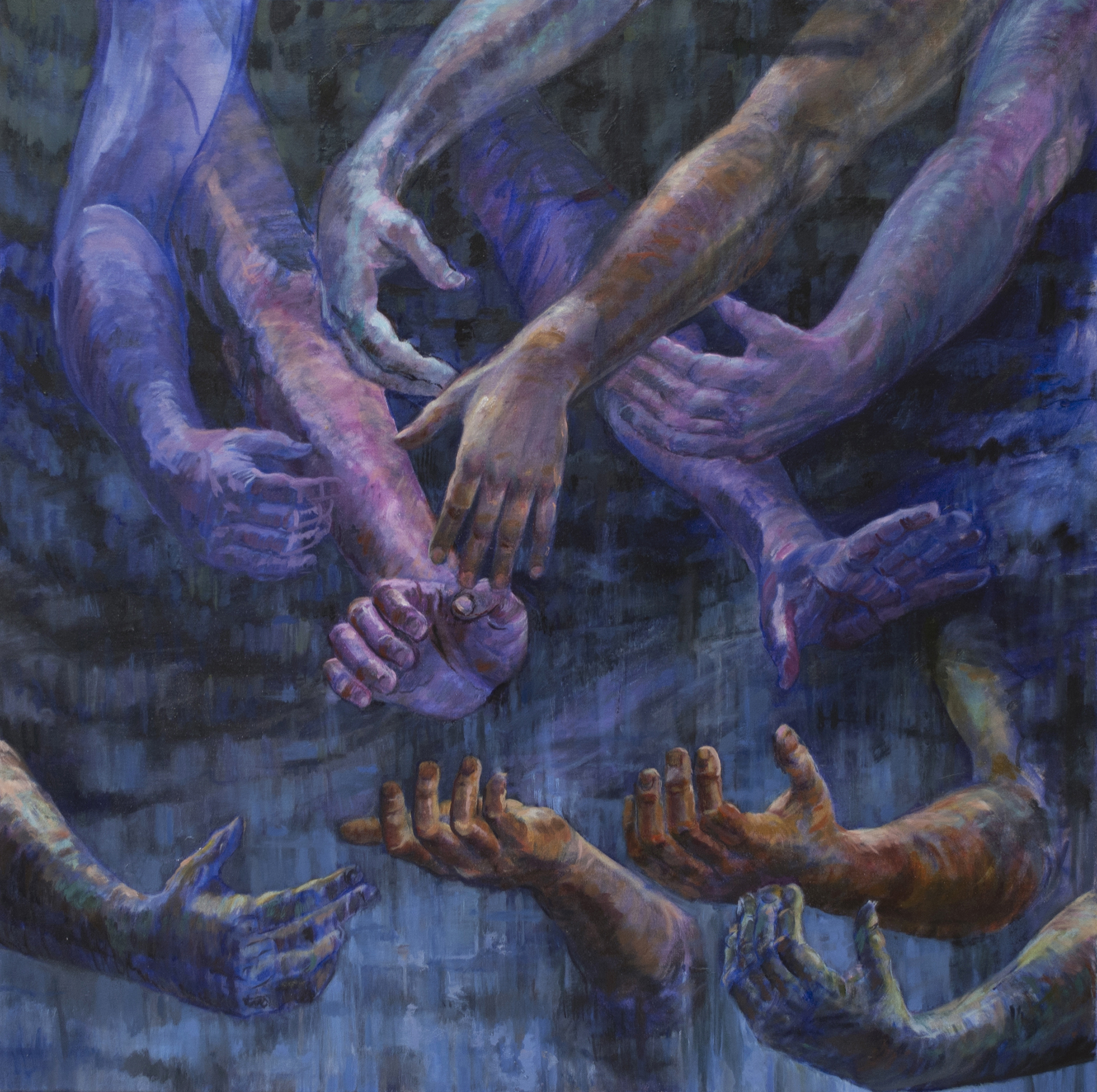 Teddy Johnson , Descent/Ascent , 2018, Linda Matney Gallery , $3,200, Contact Gallery