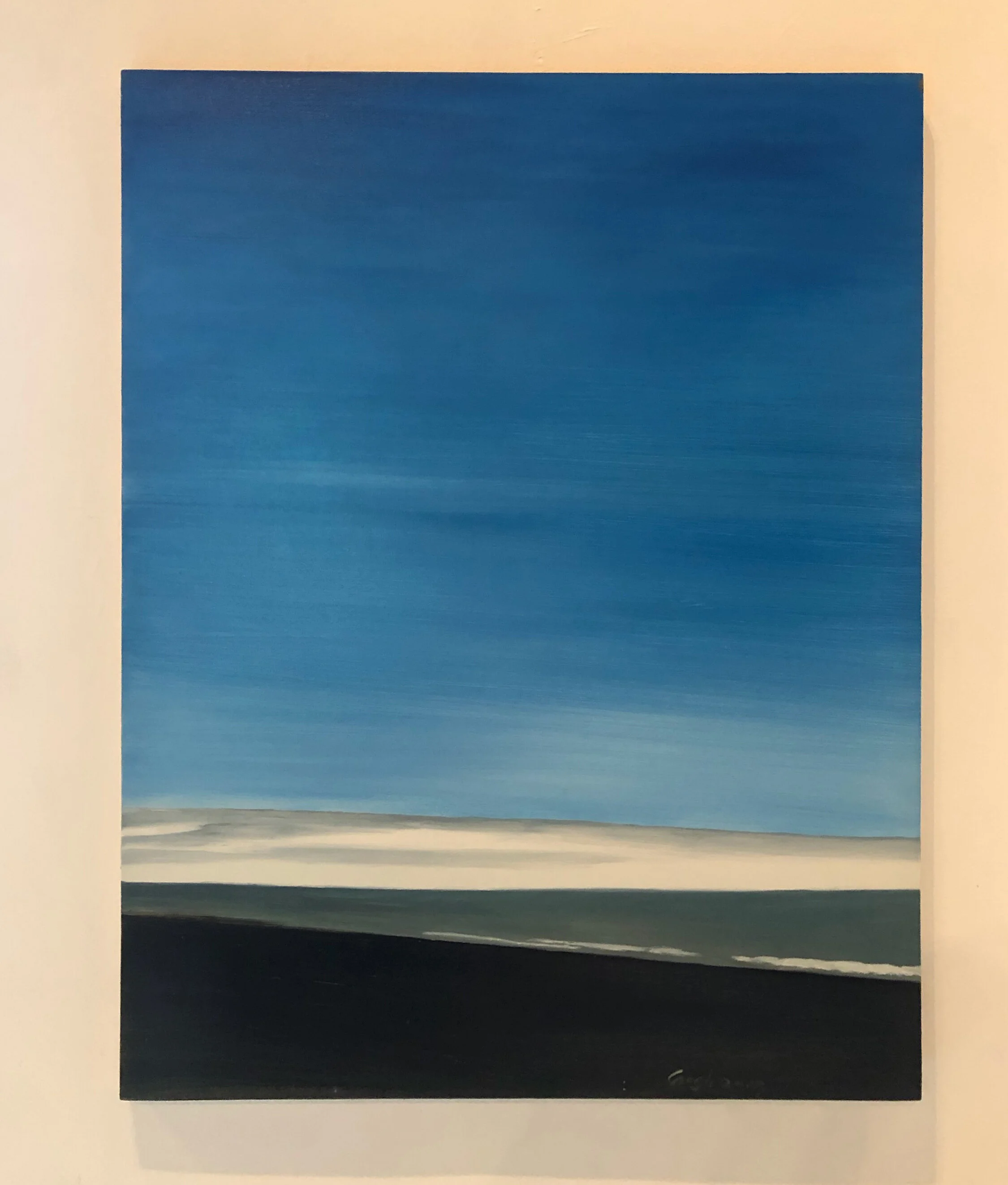 NIce Blue, 2017 Oil on canvas 37.5× 27.5 View on Artsy