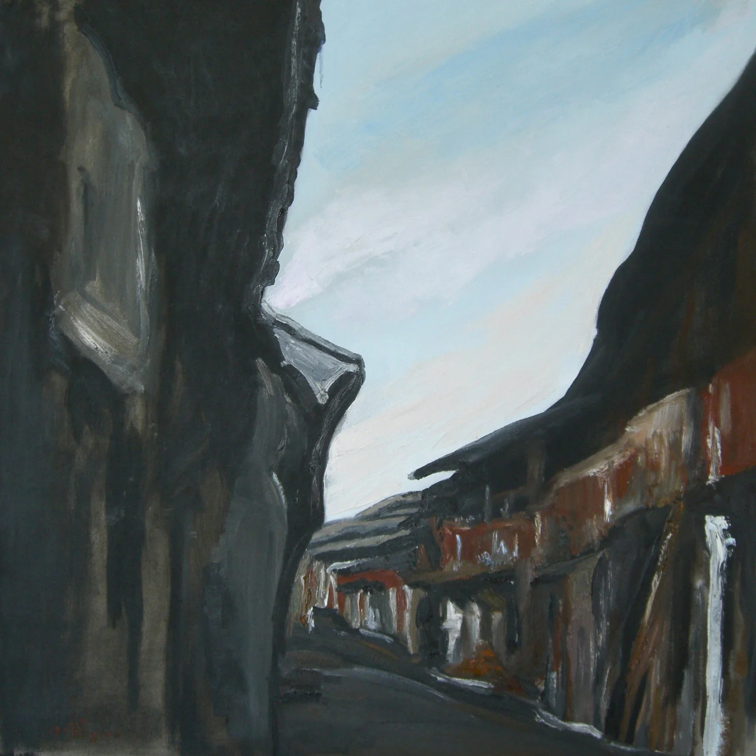 Street Impression III , Oil on canvas 39 2/5 × 39 2/5 in View on Artsy