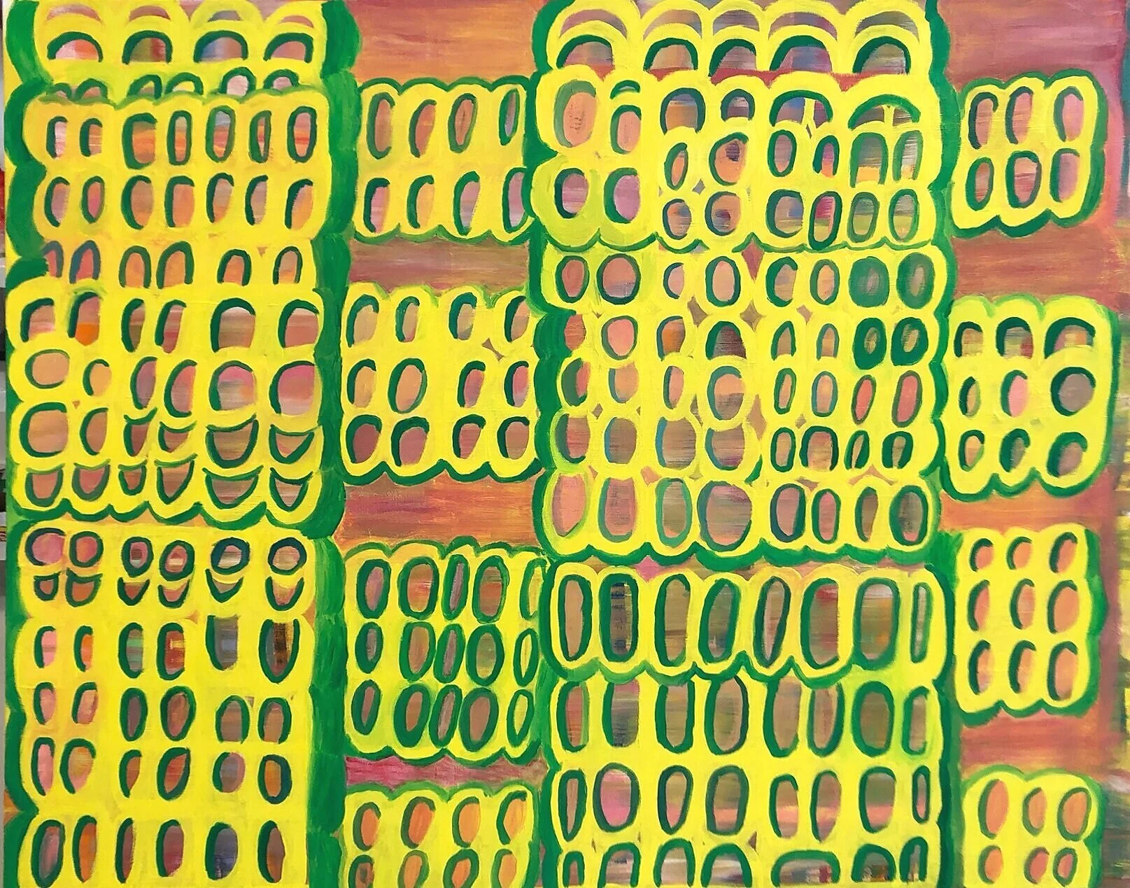 Robot Babies , Oil on canvas, 59x62, 2019