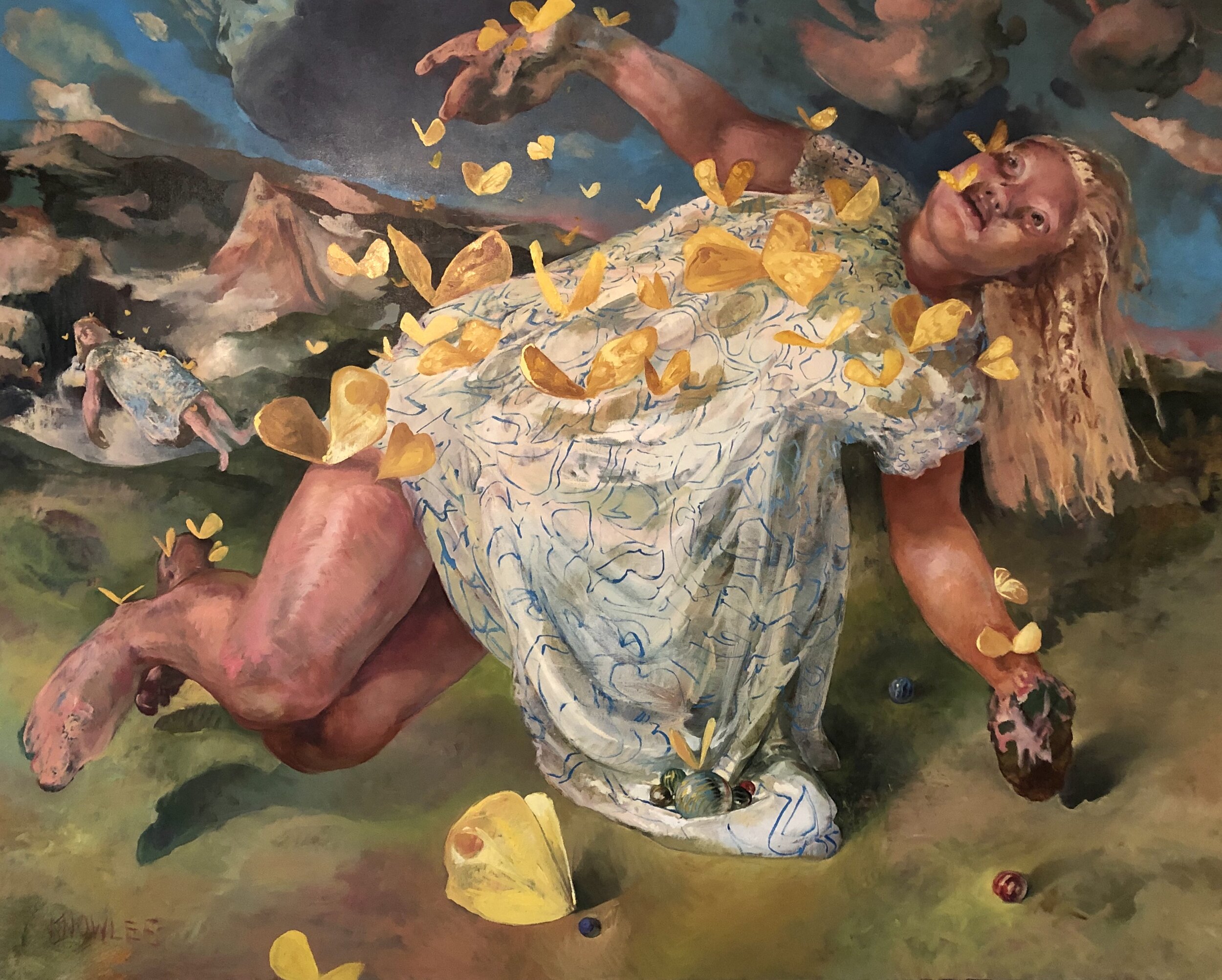 Kent Knowles, Alto, Oil on canvas, 48x60 in, 2013, Private Collection