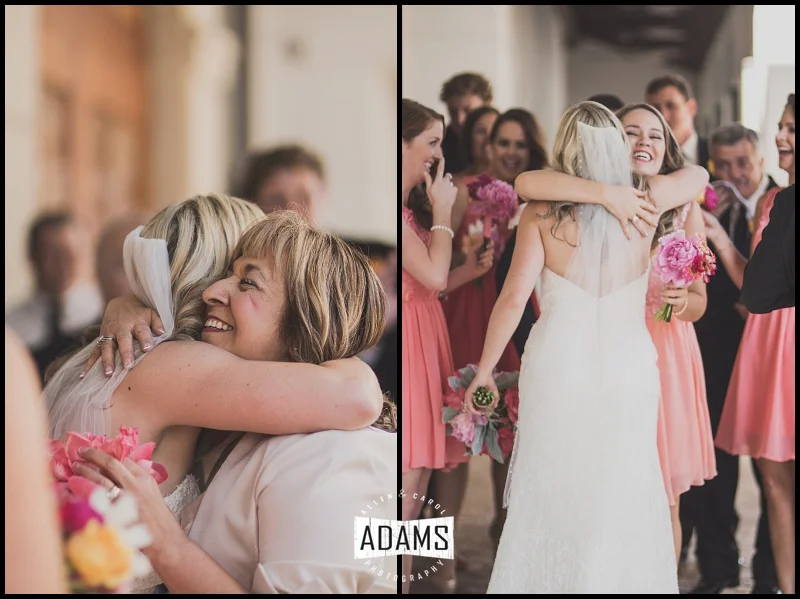 The congratulatory hugs right after the ceremony are always such a joy to capture! One of my favorite parts of the day, always!