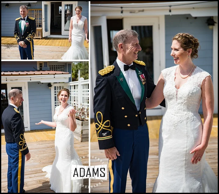 KATLYN DECIDED TO DO A "FIRST GLANCE" WITH HER DAD. SUCH A SWEET MOMENT.