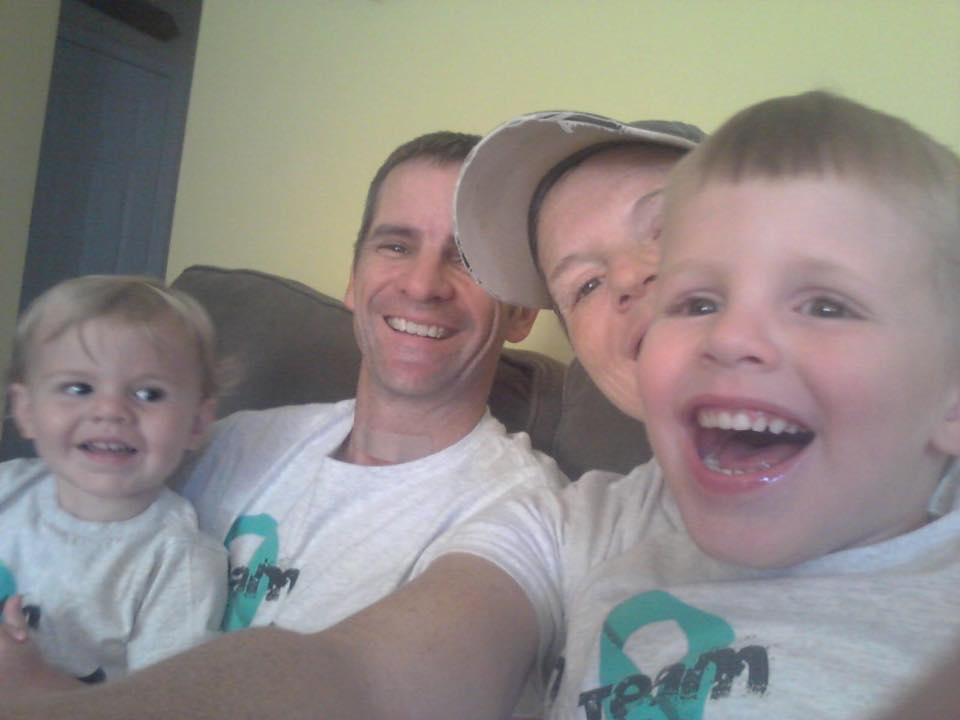 MY TWIN & HER SMILEY FAMILY. NEVER HAVE I BEEN MORE GRATEFUL FOR SIBLINGS THAN THIS TIME. TAG-TEAMING WITH WITH HER & MY STEPSIS MADE IT ALL DOABLE. WE LAUGHED TOGETHER, WEPT TOGETHER AND HAVE BONDED MORE THAN WE EVER THOUGHT POSSIBLE. SWEET BLESSINGS. AND OUR HUSBANDS WERE THE MOST AMAZING SUPPORT FOR US DURING THIS TIME - HOLDING US UP WHEN IT WAS TOO MUCH TO BEAR, LETTING US TRAVEL BACK & FORTH ALL YEAR, & HOLDING DOWN THE FORT IN OUR ABSENCE. THEY ARE OUR SWEETEST GIFTS!