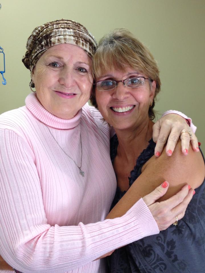 THIS WARRIOR WOMEN WITH MY MOM (on right) IS ONE OF HER DEAREST FRIENDS...MORE LIKE A SISTER & HAS BEEN LIKE A MOM TO ME SINCE I WAS A CRAZY TEENAGER. SHE HAS JOURNEYED WITH US THROUGH SOME REALLY TOUGH THINGS- THIS JOURNEY HAS BEEN THE TOUGHEST YET THOUGH. SHE PRETTY MUCH PUT HER LIFE ON HOLD THROUGHOUT THIS. IN ADDITION, SHE IS MOM'S PERSONAL TRAINER - ALWAYS KNOWING WHEN TO PUSH HER AND WHEN SHE NEEDS TO REST. SHE IS ONE OF THE REASONS I WAS ABLE TO LEAVE MOM SOMETIMES AND COME HOME TO MY KIDS & HUSBAND. I KNEW SHE WAS IN GREAT HANDS WITH THIS FRIEND.