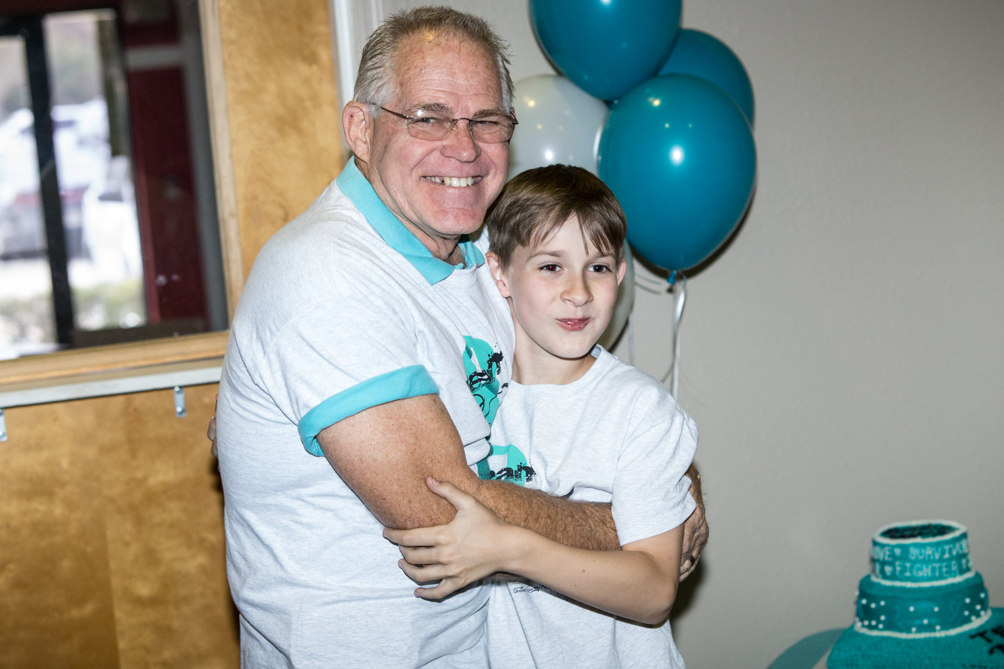 IF YOU DON'T KNOW OUR FAMILY, YOU WON'T EVEN BELIEVE WHO THIS IS! THIS IS MY DAD & OUR SON, AT MY MOM'S SURVIVOR PARTY! SO MY PARENTS GOT DIVORCED WHEN I WAS A TEEN AND BOTH REMARRIED & MY 4 PARENTS HAVE THE MOST BEAUTIFUL RELATIONSHIP YOU CAN EVER IMAGINE! IT HAS INVOLVED FORGIVENESS, GRACE, SACRIFICE AND LOVE...TRULY MIRACULOUS! MY MOM & DAD'S WIFE CALL EACH OTHER WIFE-IN-LAWS. SO SWEET. GOD HAS USED THIS JOURNEY TO JUST DRAW US ALL CLOSER!