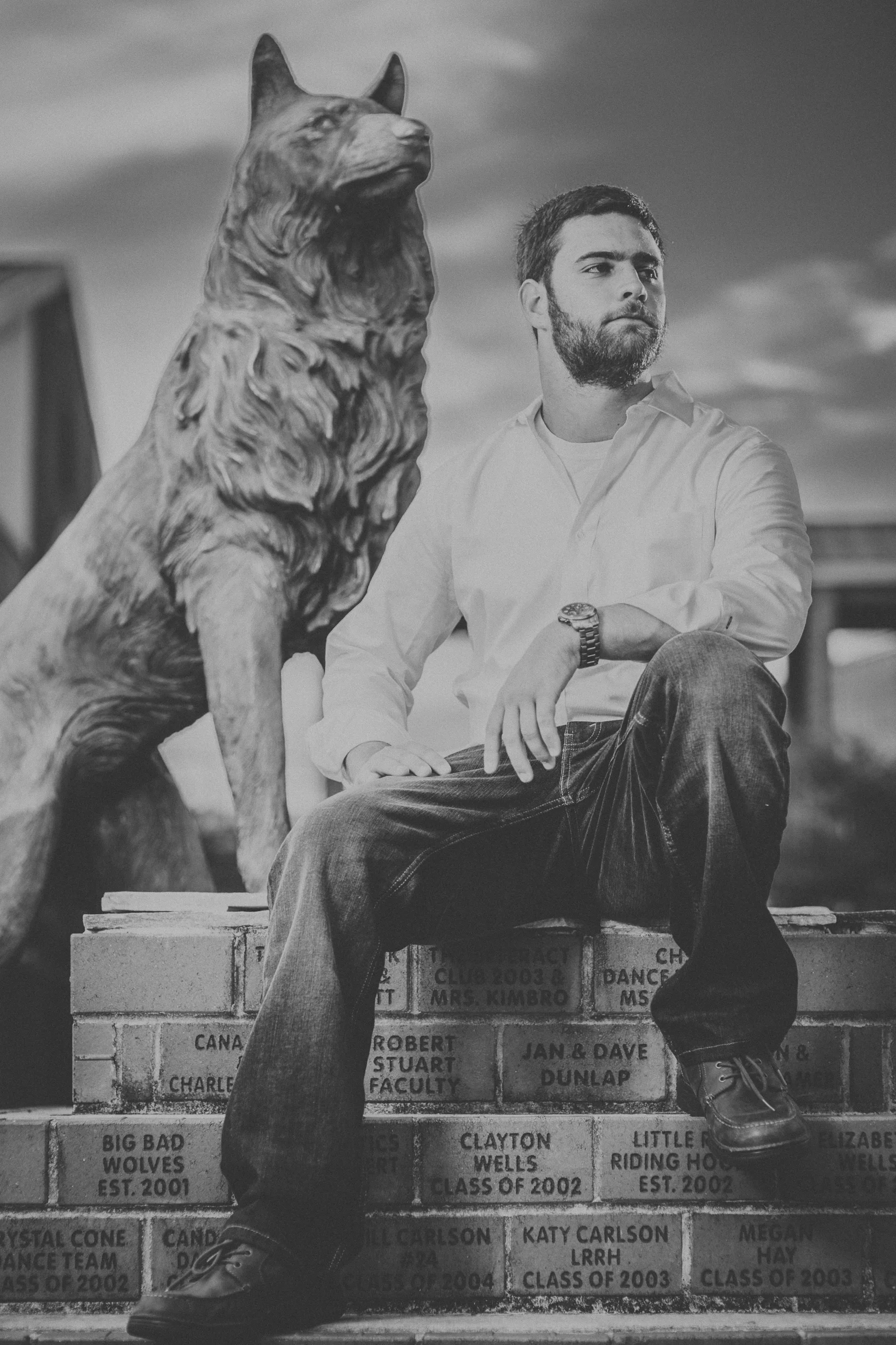 Allen was especially excited about this shoot, as he had some super cool ideas and couldn't wait to experiment with chalk dust and lights! What?! And Cole was the perfect senior to work with for Allen's creativity! We loved working with him! From beginning to end, he was a natural! He was super relaxed and never seemed to tire of Allen's crazy (and awesome, if I may say ;-) ideas! And it paid off! We always consider it a privilege to photograph Seniors...knowing this is the end of a season in their lives and the beginning of many new adventures! We can't wait to see what adventures lie ahead for Cole, as he graduates in 2017! We believe he's going to do great things in the future!