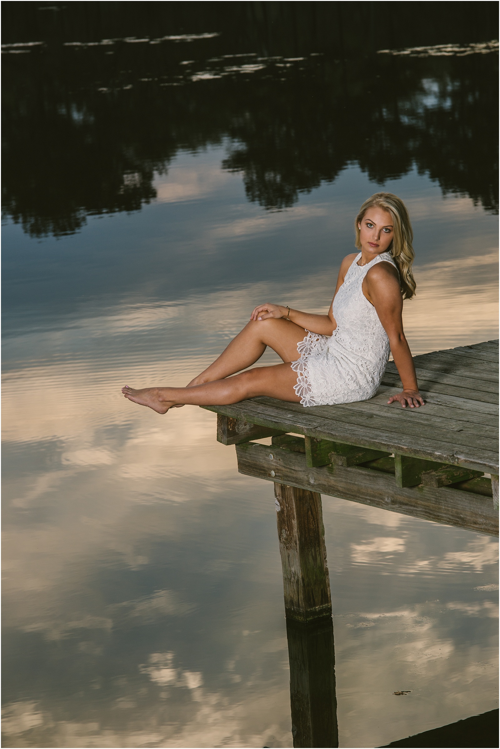 tallahassee senior photos water