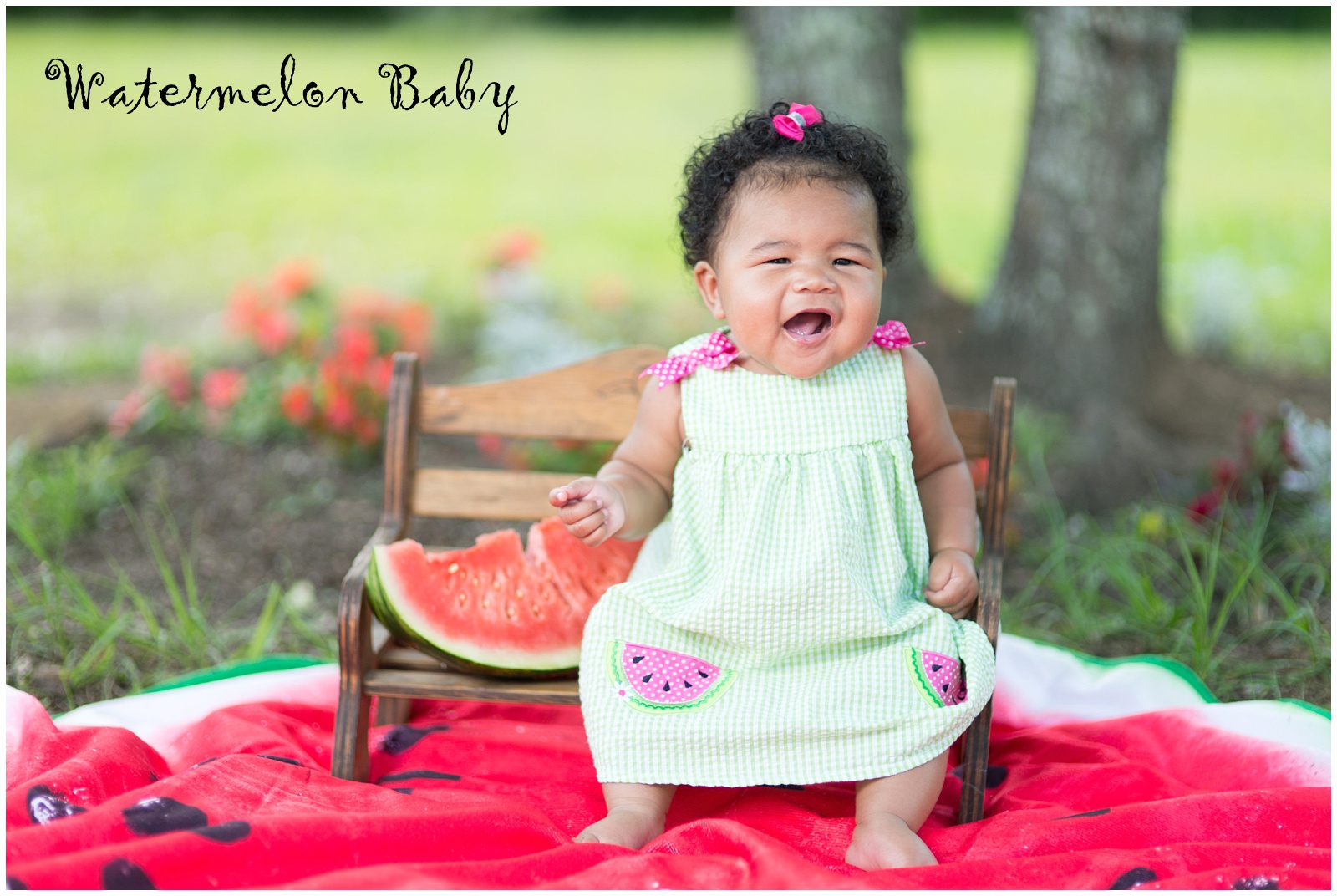Just a few of our faves we took for Abi to be in our local Watermelon Festival Photo Contest.  She was already hot & tired when we did this, but she was such a champ!  How can ya not love her?!