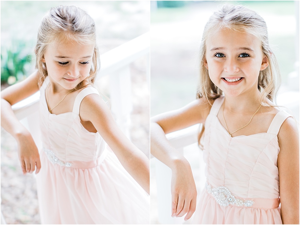 This adorable little girl is the daughter of the groom…and the flower girl! We could have photographed her all day. She has such a cute personality (and looks like her Daddy. LOL)
