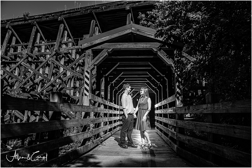 Covered Bridge Atlanta Engagement Photo Session