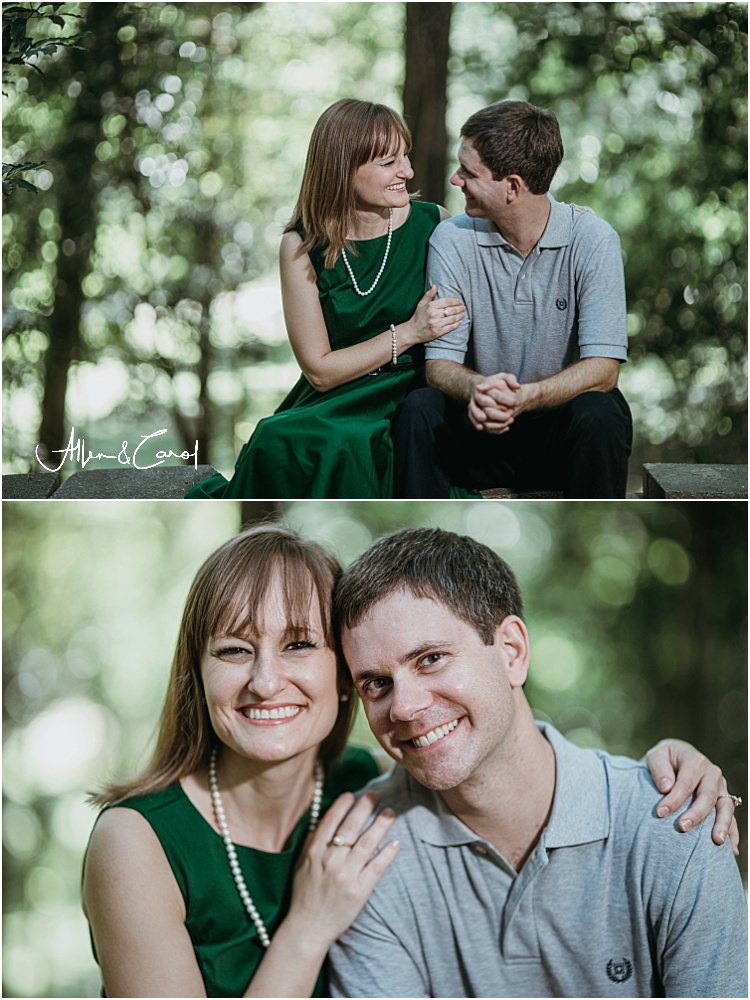 Engagement Photos at a park in Atlanta