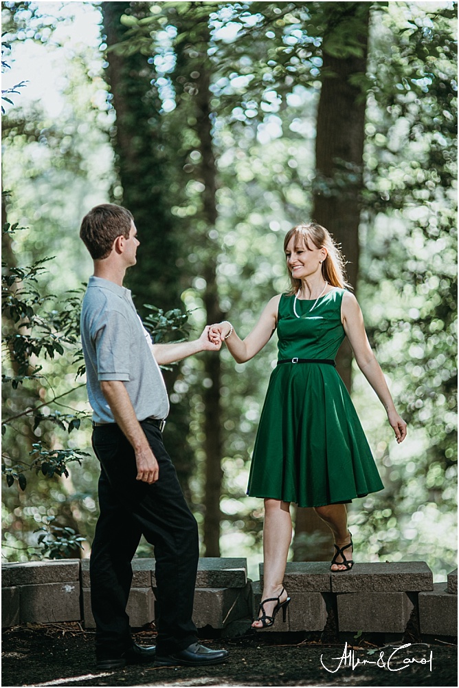 Poses for Engagement Photos Atlanta Beltline