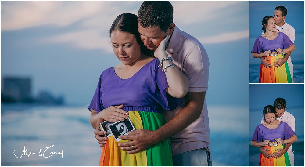 rainbow baby photo shoot