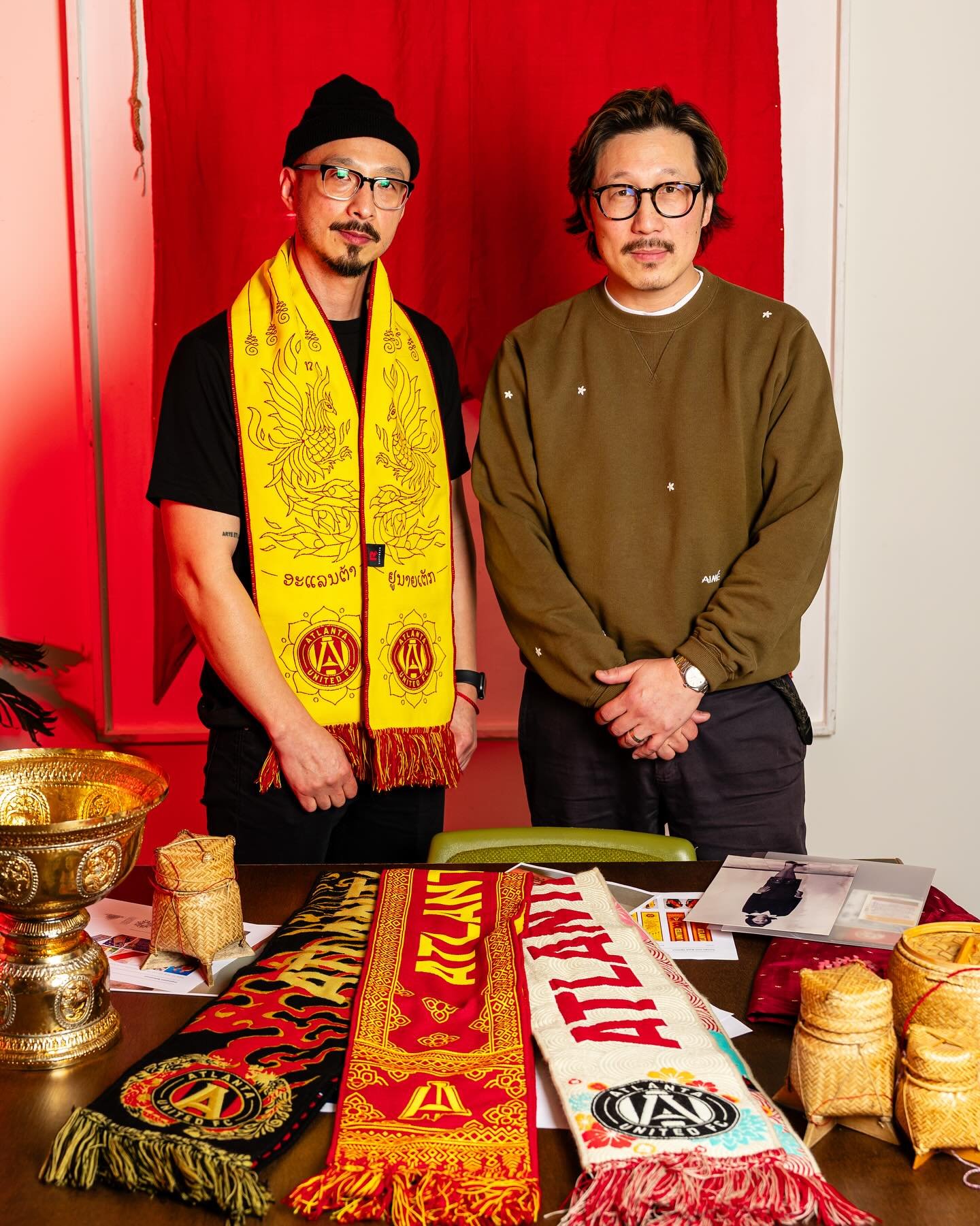 An honor to work with the amazingly talented ATL artist @sanithna to bring Atlanta United&rsquo;s 2025 #AAPIHeritageMonth scarf to life! 

S/o @kaceycovino @skaten18 @nishaatlanta404 @tatianalogreira @caroline.via @mike.ridley9 @jhadathy @sierrakelle