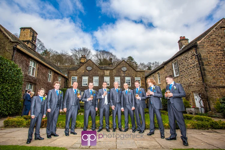 Amanda and Mike's wedding at Whitley Hall, Sheffield — photo 13 of 39
