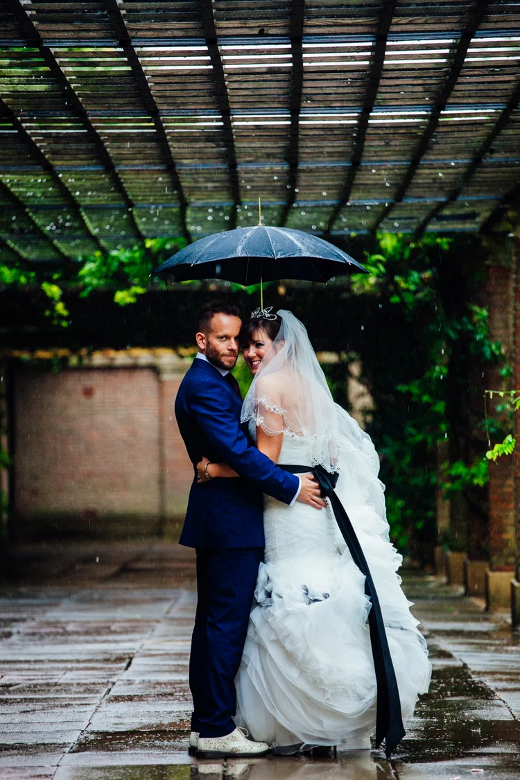 Kim and Dan's rainy wedding in Knaresborough and Harrogate — photo 15 of 28