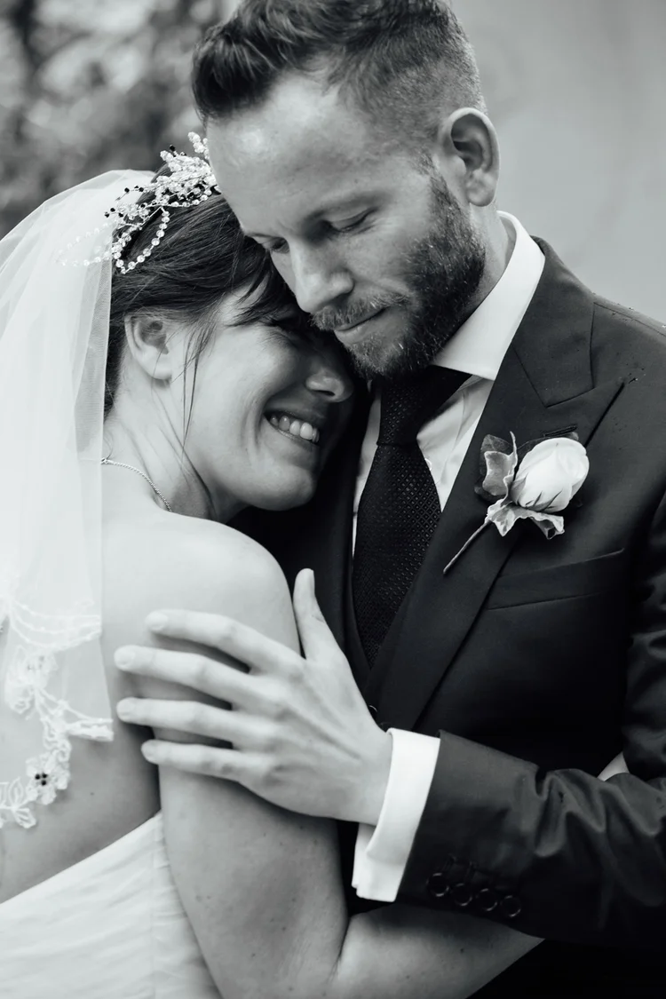Kim and Dan's rainy wedding in Knaresborough and Harrogate — photo 20 of 28