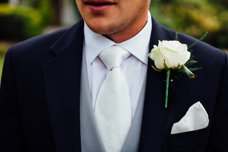 Jemma and Tom's summer wedding at Whitley Hall, Sheffield — photo 10 of 43
