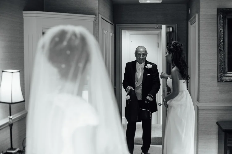 Jemma and Tom's summer wedding at Whitley Hall, Sheffield — photo 11 of 43
