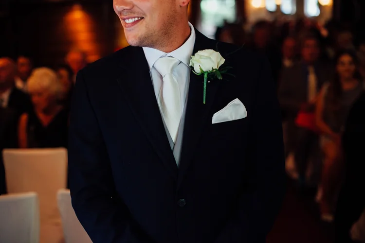 Jemma and Tom's summer wedding at Whitley Hall, Sheffield — photo 13 of 43