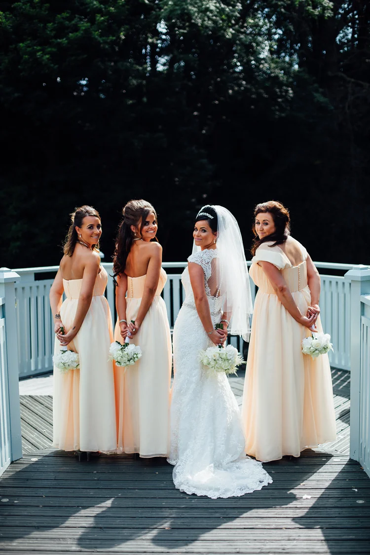 Jemma and Tom's summer wedding at Whitley Hall, Sheffield — photo 29 of 43