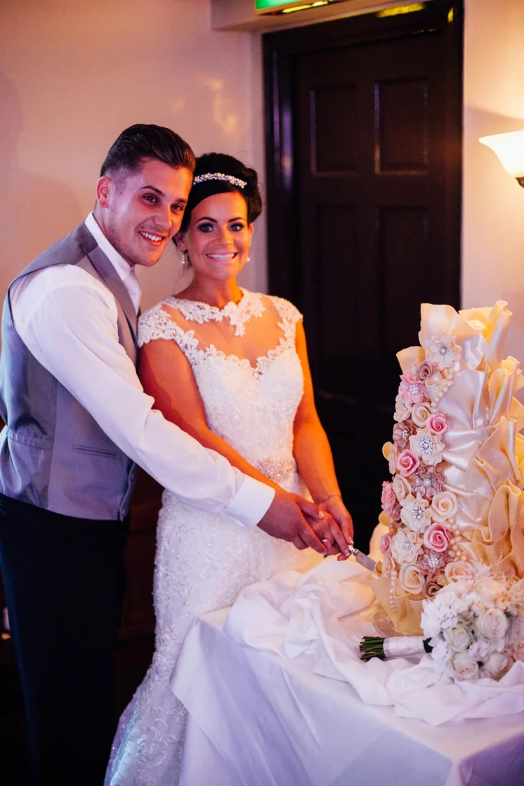 Jemma and Tom's summer wedding at Whitley Hall, Sheffield — photo 39 of 43