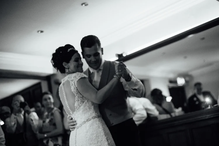 Jemma and Tom's summer wedding at Whitley Hall, Sheffield — photo 40 of 43