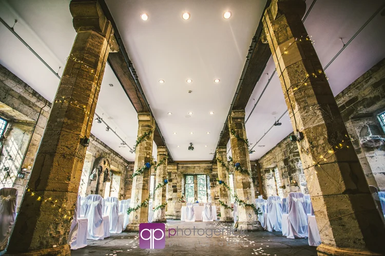 Katie and Chris's spring wedding at The Hospitium, York — photo 14 of 45