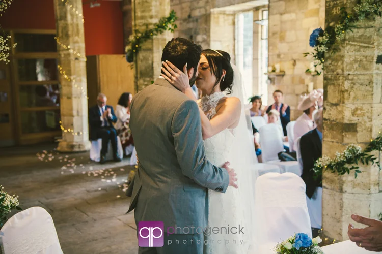 Katie and Chris's spring wedding at The Hospitium, York — photo 19 of 45